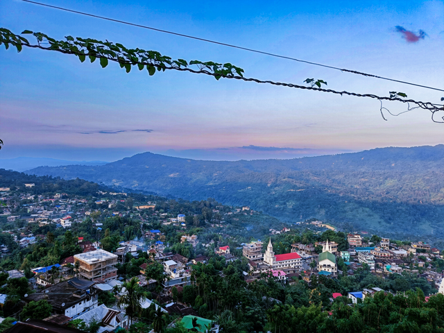 View from Synod viewpoint, Haflong