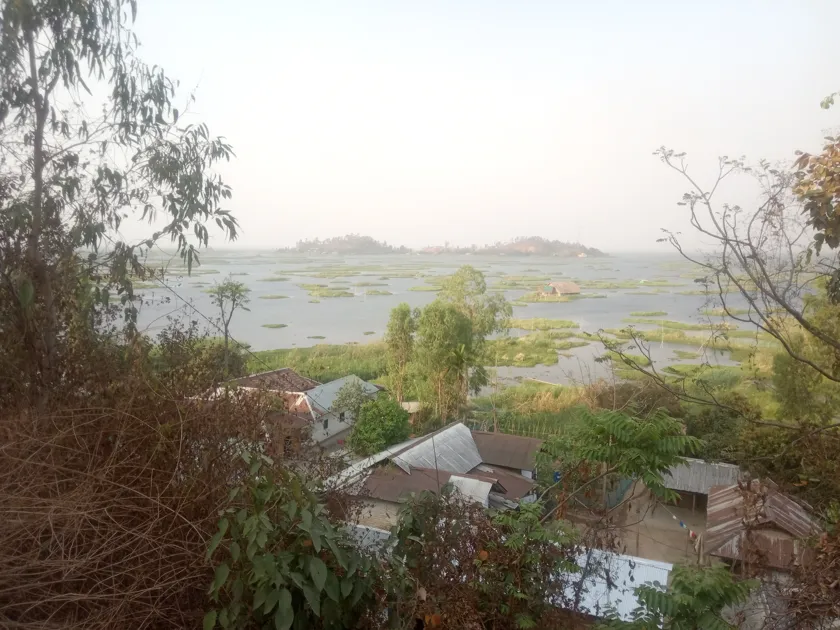 Karang Island on Loktak Lake, Manipur