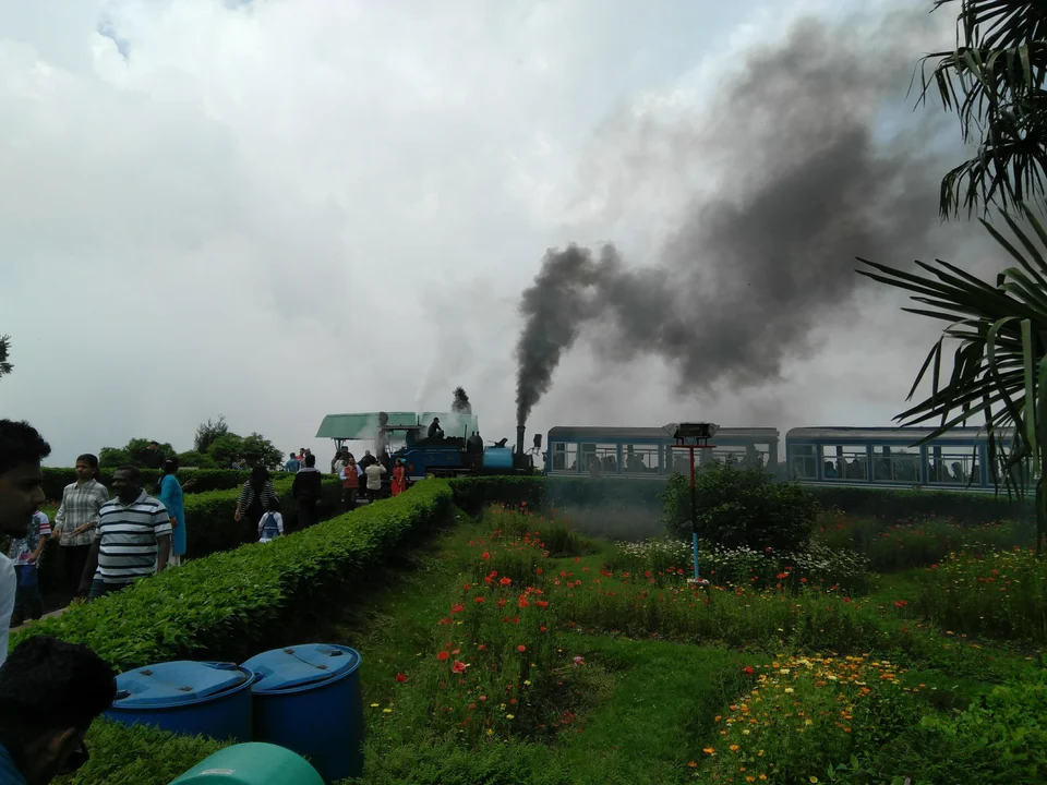 Darjeeling Himalayan Railway at Batasia Loop — illustrative photograph