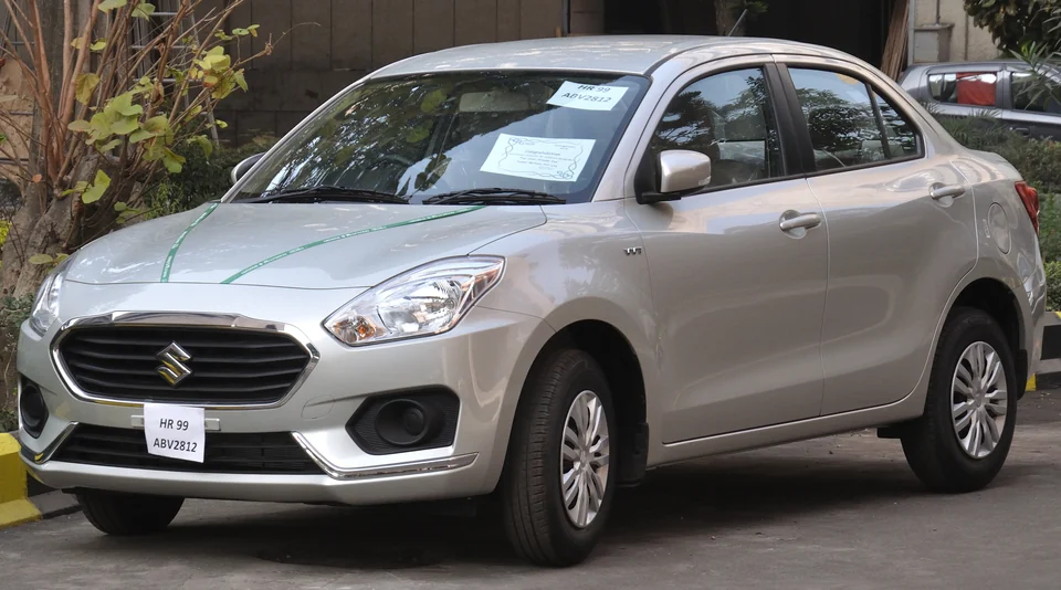 Maruti Suzuki Dzire — illustrative photograph